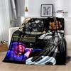 Singer Bruno Mars Printed Blanket Fashion Warm Blankets Flannel Soft And Comfortable Home Travel Blanket Birthday Gift