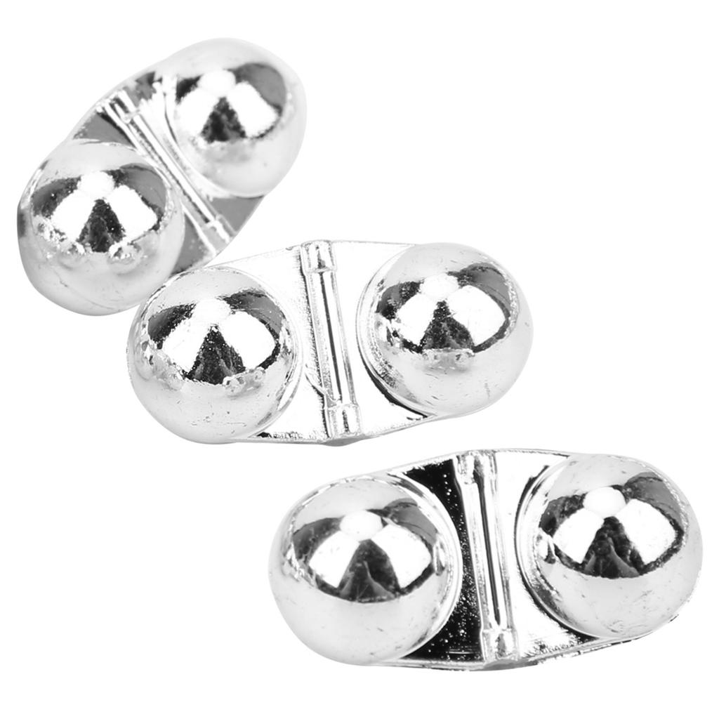 40Pcs Portable ABS Double Rattle Sea Fishing Attractor Bell Beads Accessory for Luring Fish