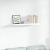 Floating Shelf High Gloss White 90 X 23.5 X 3.8 Cm MDF