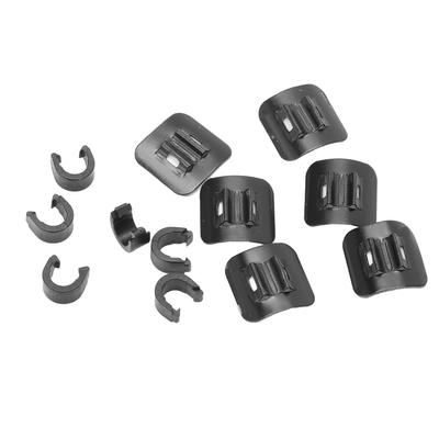 Clips de guidage de câbles adhésifs Clips C avec assise adhésive pour câbles de frein, de dérailleur et de changement de vitesse de vélo