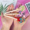 Ballpoint Pen Set of Cute Lollipop Gel Popular As a Small Gift for School Office School Writing and Small 8. Pens. Entrance, Kindergarten,