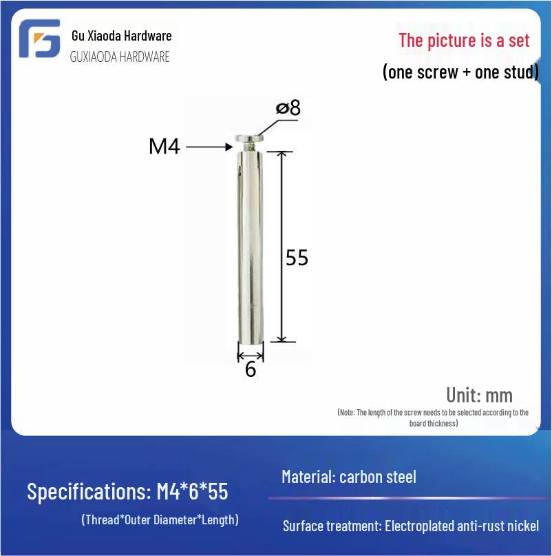 Acrylic Photo Frame with Adjustable Stainless Steel Stand