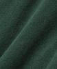 KNITTED Shaggy Dog 100% Wool Round Knit Dark Green