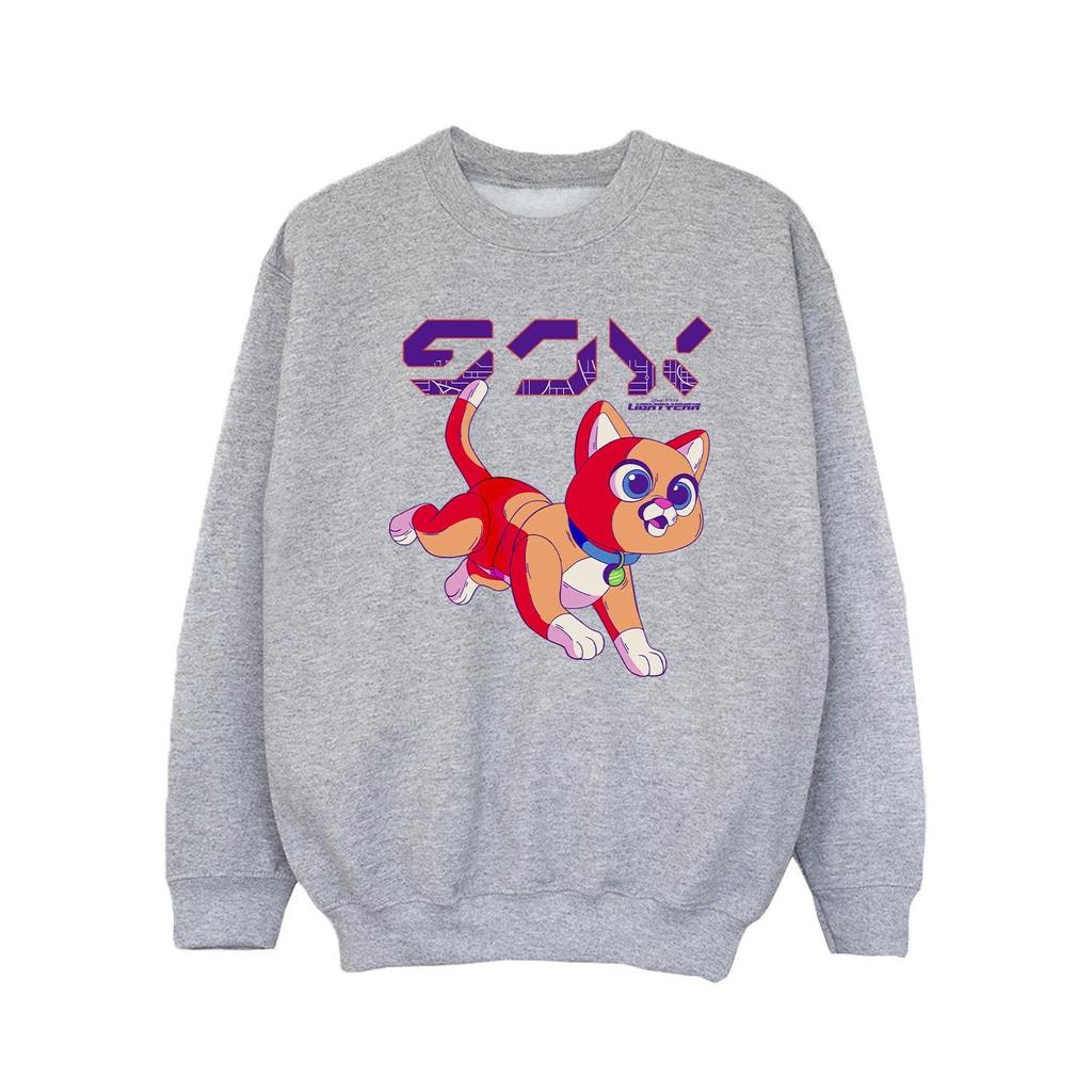 Disney Girls Lightyear Sox Digital Cute Sweatshirt