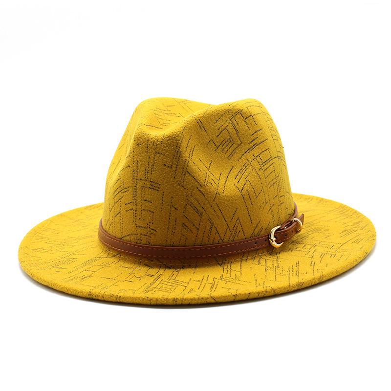 Cappelli a Cilindro da Uomo e da Donna Cappello Piatto Pieghevole Cappello Jazz Classico Cappello di Lana