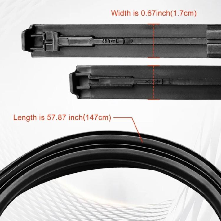 2pcs Weather Sealing Strips Automotive Accessories Left Right Side Roof Drip Moulding Trim Set 75551-52160 75552-52140