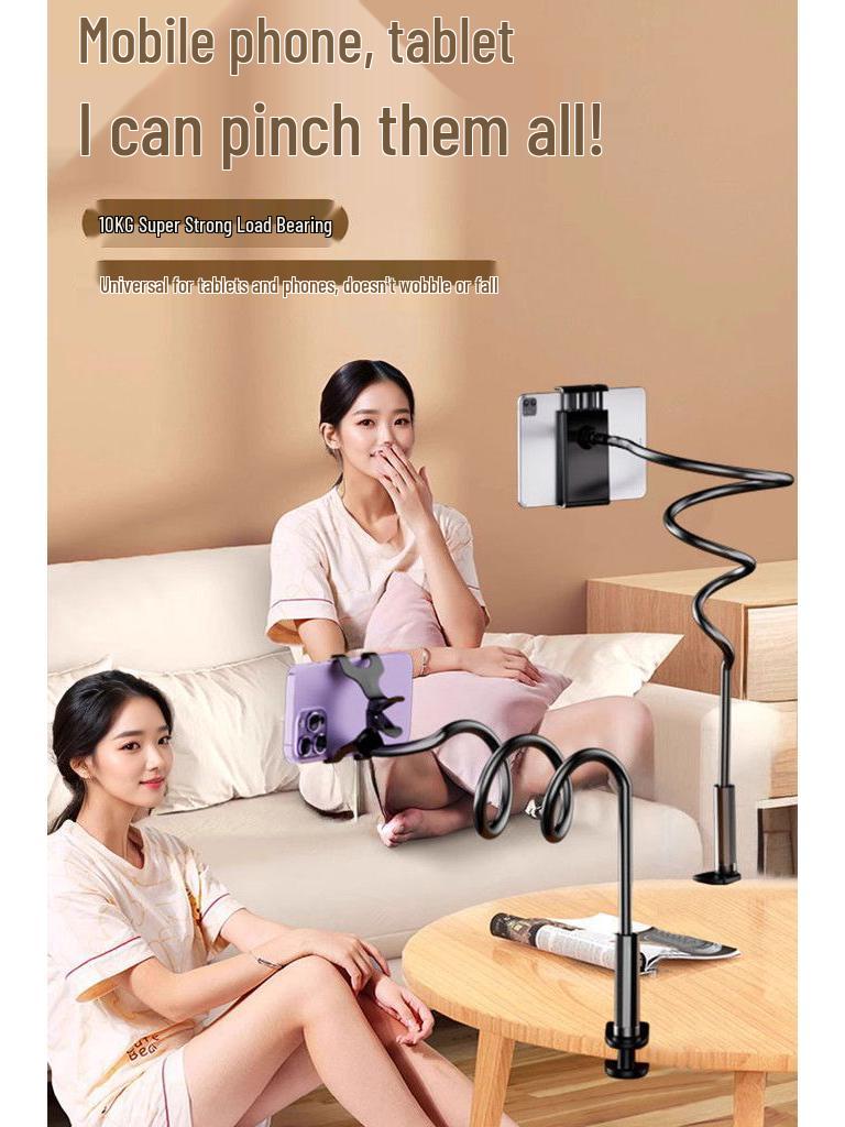 Multifunktionaler verstellbarer Ständer: Für Handys & Tablets - Ideal für Fotos, Videos, Dramen und Live-Streaming.
