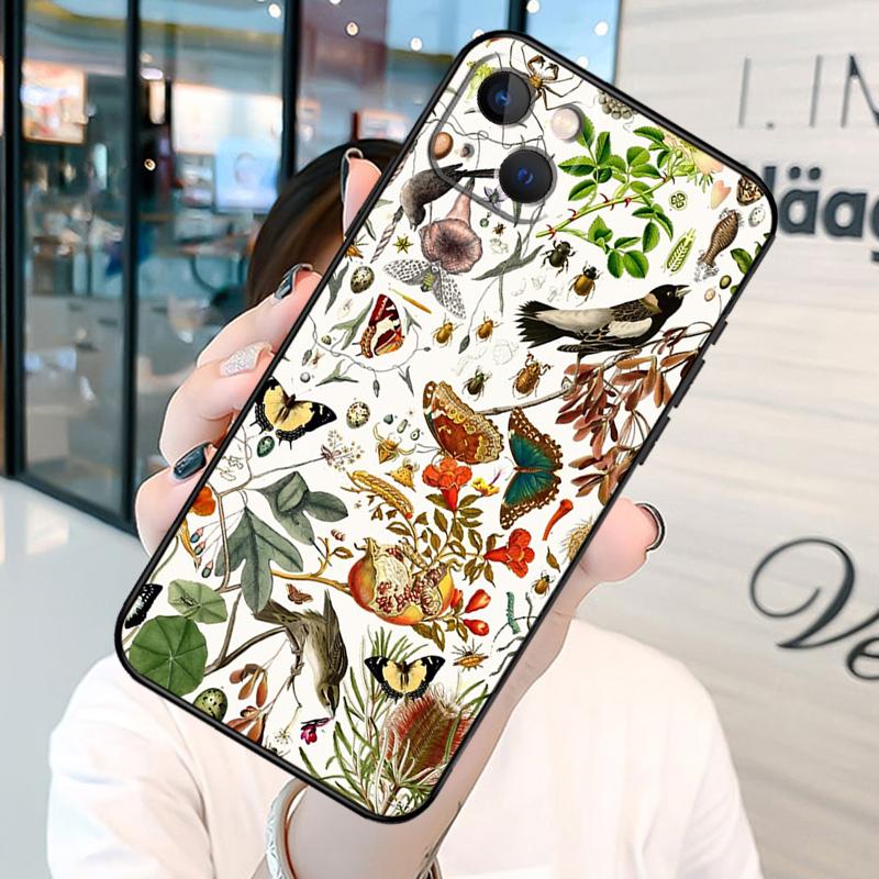 

Чехол-бампер Cottagecore Frog Mushroom Moon Witchy для iPhone 11 12 13 Pro X XR XS Max 6 6S 7 8 Plus SE 2020, задняя крышка iPhone 13