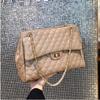 Autumn and Winter New Large-capacity Handbag Korean Version of Fashion Diamond Bag Trendy Versatile Shoulder Messenger Bag Large Bag Women