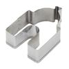 Lot de 4 Emporte-Pièces "Jamaal" 7cm Argent