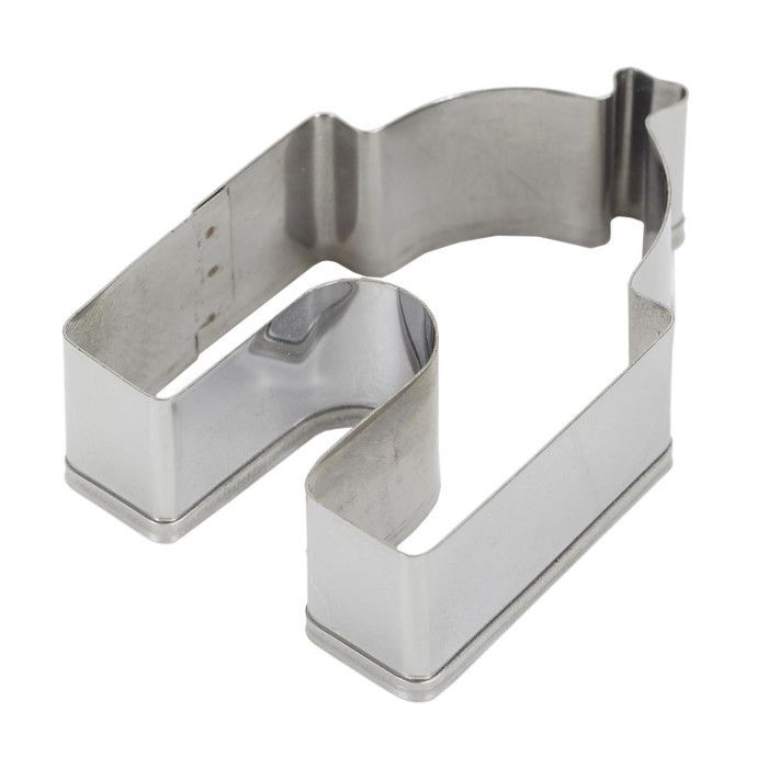 Lot de 4 Emporte-Pièces "Jamaal" 7cm Argent