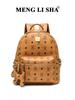 High-End Lightweight Women's Fashion Rivet Backpack for Autumn/Winter