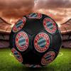 FC Bayern Munich Soccer Ball, Colorful, Suitable for All Ages, Machine-stitched, PVC Material, Competition Grade, Durable and High Bounce