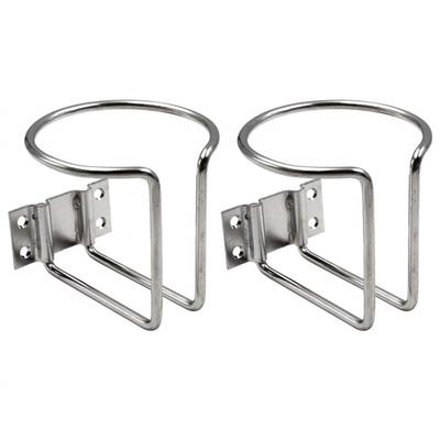 2 Porte-gobelets Anneau en Acier Inoxydable pour Bateau, Yacht Marin, Camion, Camping-car, Coupe du Monde