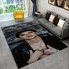 Fashion Kpop Bang Chan Stray Kids Non-Slip Area Rug for Living Room,Bedroom,Playroom,Soft Carpet Floor Mat Home Decor Rug Gift