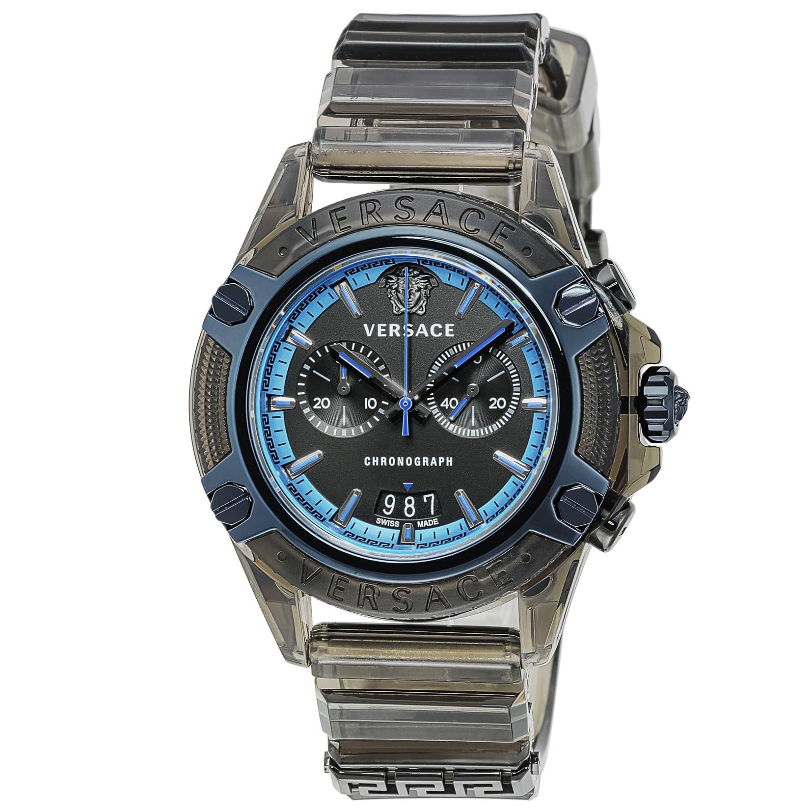 

Casual Watch Icon Active VEZ700622 Black [Versace] Men s [Item]