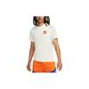 T Shirts Men's Ivory Crew Neck Moderate FD0063-113