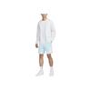 Nike Logo Club Lettre Lacets Taille Moyenne Shorts Décontractés Sportifs Homme shorts Bleu Glacier DX0503-474