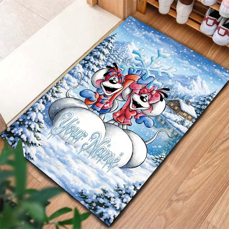 Diddl Custom Name Carpet Rug for Living Room Bedroom Home Sofa Decoration,Kids play Non-slip Floor Mat