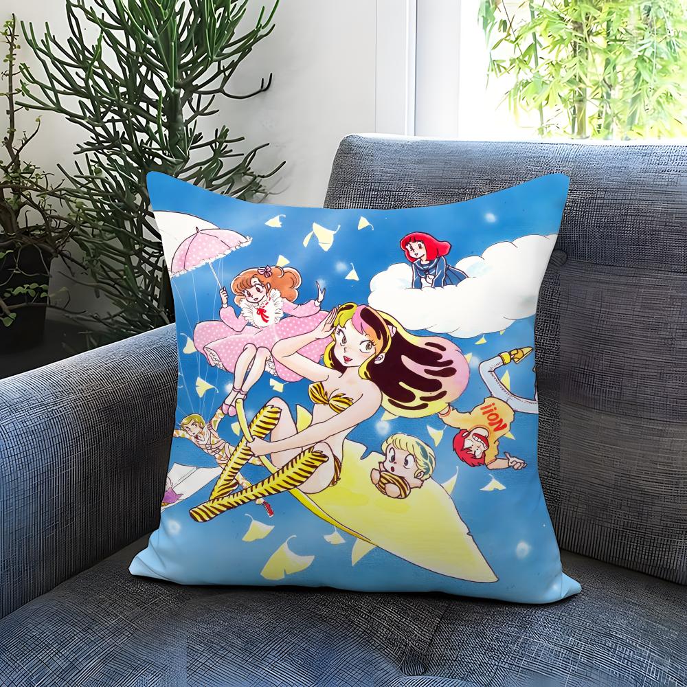 Funda de Cojín Urusei Yatsura Cómoda Reversible Ideal para Coche Sofá Dormitorio y Más