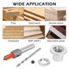 Wear Resistant Adjustable Countersink Anti-Slip Design Chamfer Tool Countersink Bit  Carpentry Work
