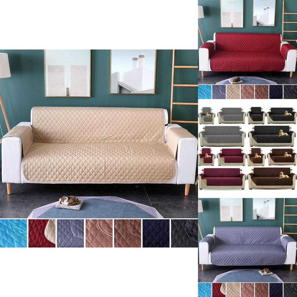 Luxuriöse Wende-Stepp-Sofahülle MöbelSchutz mit weicher Mikrofaser