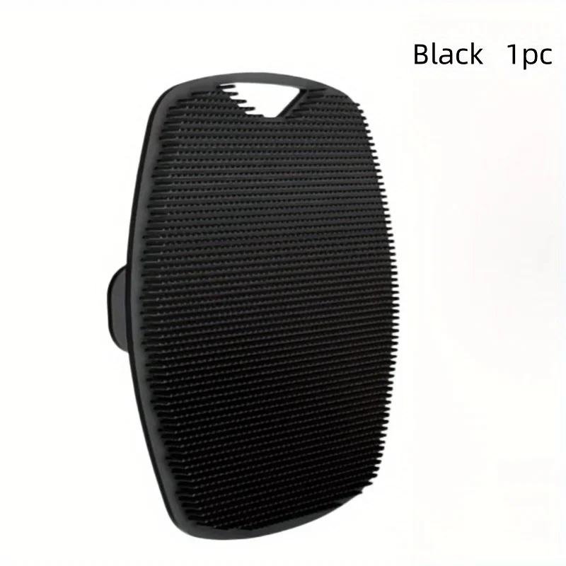 Soft Silicone Body Shower Scrub Brush Handheld Facial Cleansing Tool Gentle Exfoliation Massage Brush for Skin Care Accessories