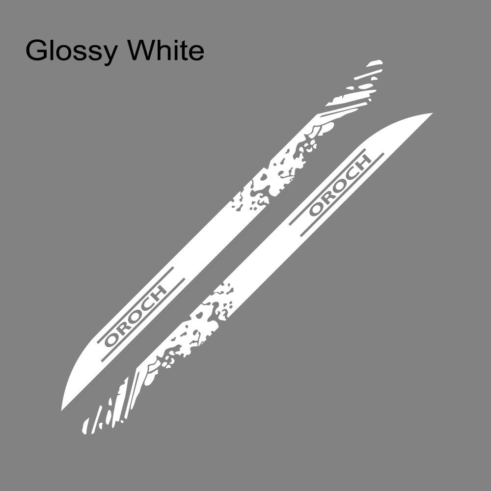 BGX1 Pickup Door Side Skirt Decals For Renault Duster Oroch Car Stickers Truck Graphics Vinyl Decor Sticker Cover Auto Accessories