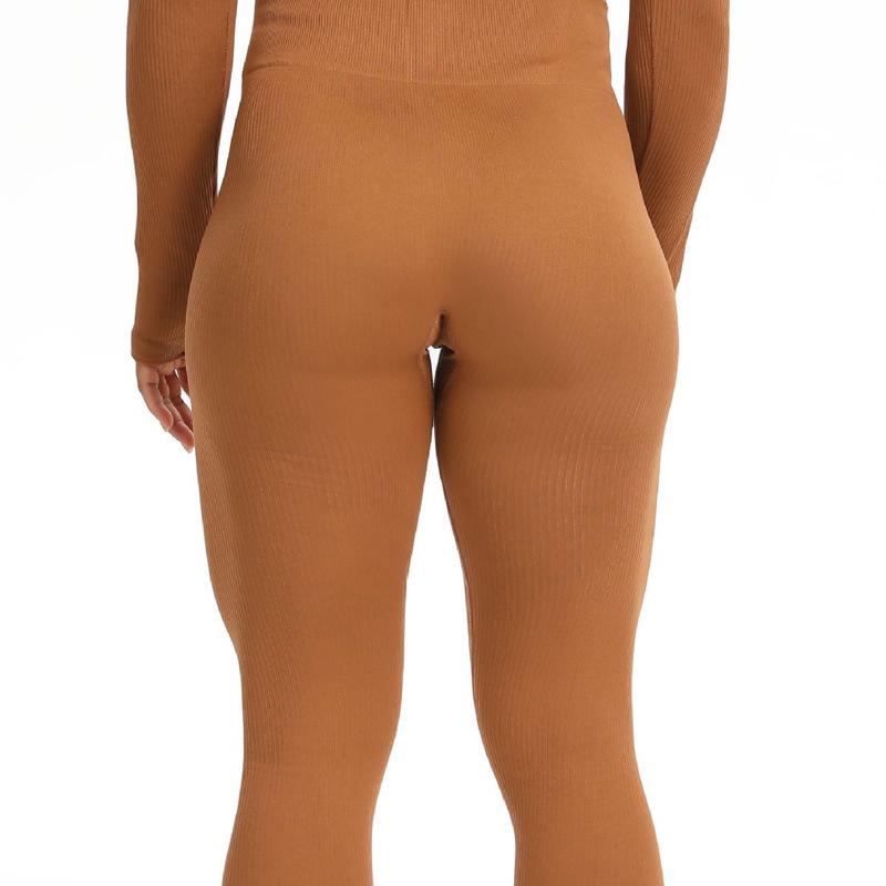 European & American Seamless Knitted Yoga Set: Peach Butt Sports Shorts & Short Sleeve Bra Vest for Summer Fitness