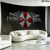 Umbrella Corporation Wall Tapestry Aesthetic Wall Hanging Printed Fabric Blanket Decorative Tapestries for Bedroom Living Room Home Decor