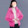 Women's Plus Size Hooded Fleece Coat - Double-Sided Velvet Sweatshirt, Warm Winter Pajamas