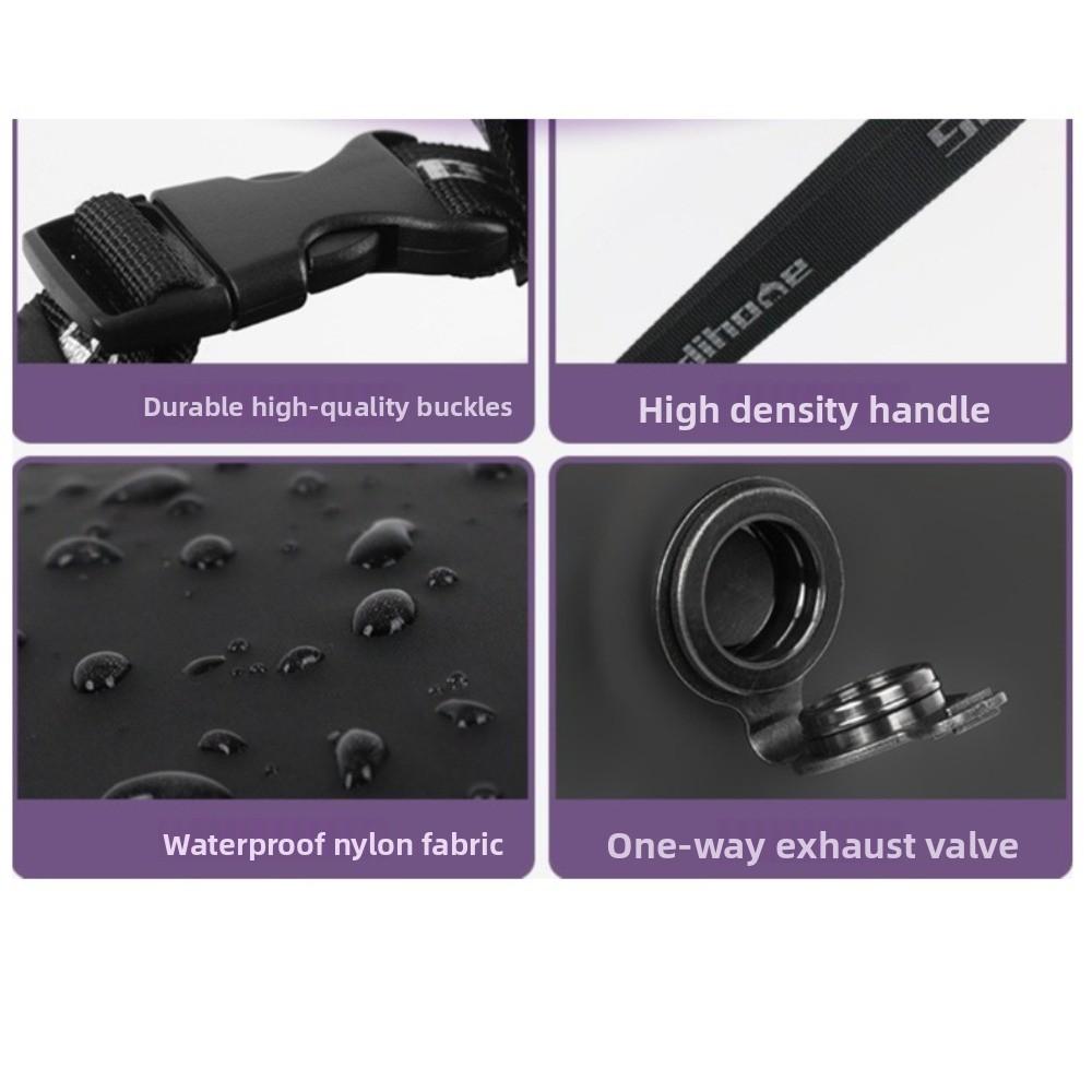 Wodoodporna Próżniowa Torba Podróżna Kompresyjna Kostki do Pakowania Ultralekka Wielokrotnego Użytku Oszczędzająca Miejsce Podróżna Lekka Torba do Przechowywania