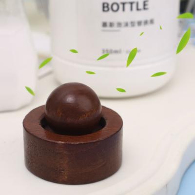 1/2PCS New Wood Ball Essential Oil Diffuser Fragrance Wood Creative Vehicle-mounted Black Walnut Wood Aromatherapy Perfumed