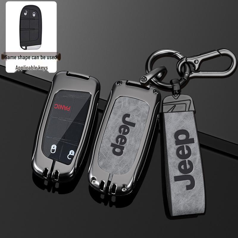 Grand Commander Jeep Key Case - Metal Shell for Cherokee, Compass