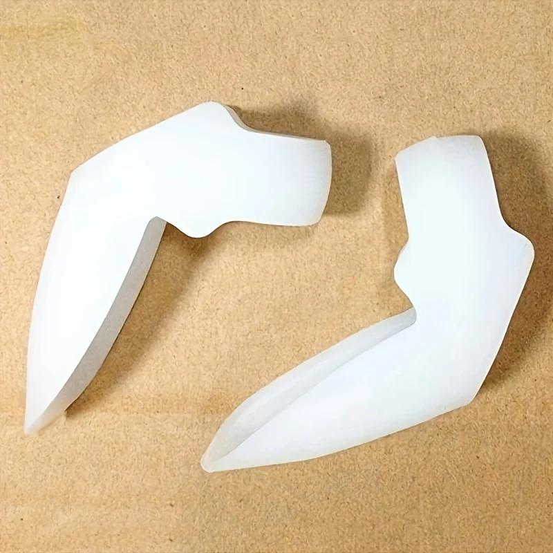 2/4Pcs Gel Pinky Bunion Corrector Little Toe Separator Bunionette Pads Toe for Pain Relief of Corn Callus and Blisters