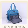 Large Capacity Hand-held Mom Package Layered Storage Outdoor Mother and Baby Shoulder Bags Portable Parent Child Travel Baby Diaper Storage Bag