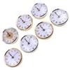 Clear Lens Quartz Clock Insert Mechanism Replacement Metal Plastic
