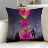 animated series Love Death Robots Cushion Cover Soft  EasyWash Pillow Case  Versatile for Couch Bed Travel and Office