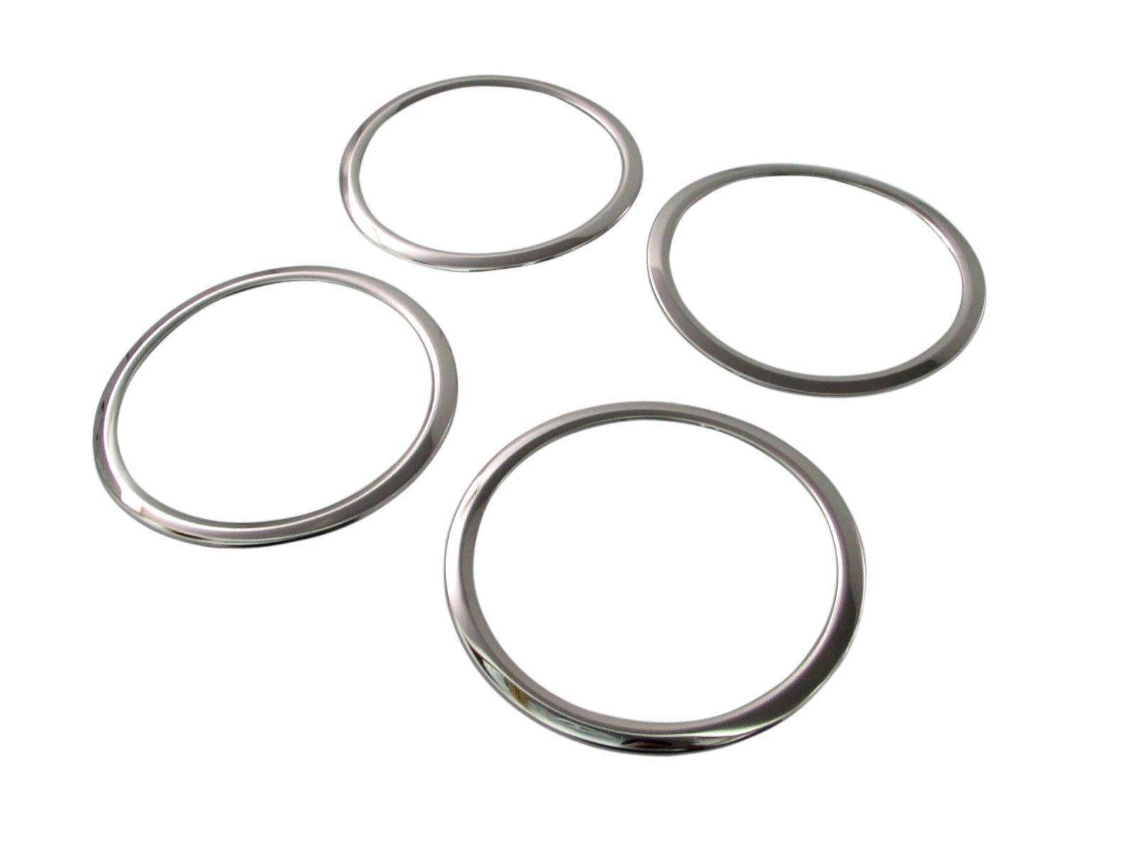 

BRIGHTZ Chrome Plated Speaker Rings for Delica and CV5W Compatible with and 5 (4-Piece Set) D5 CV1W, CV2W, CV4W, (SPEAKER-020) - CV, CV1, CV2, CV4,