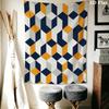 Simple Geometry Wall Tapestry Aesthetic Wall Hanging Printed Fabric Blanket Decorative Tapestries for Bedroom Living Room Home Decor