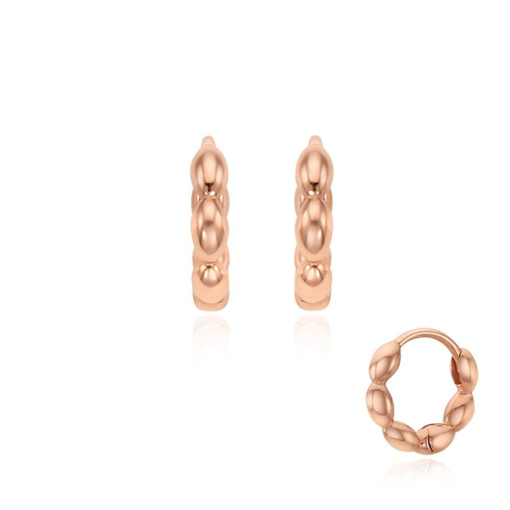 STONEHENGE Silver One-Touch Earrings Sc1747