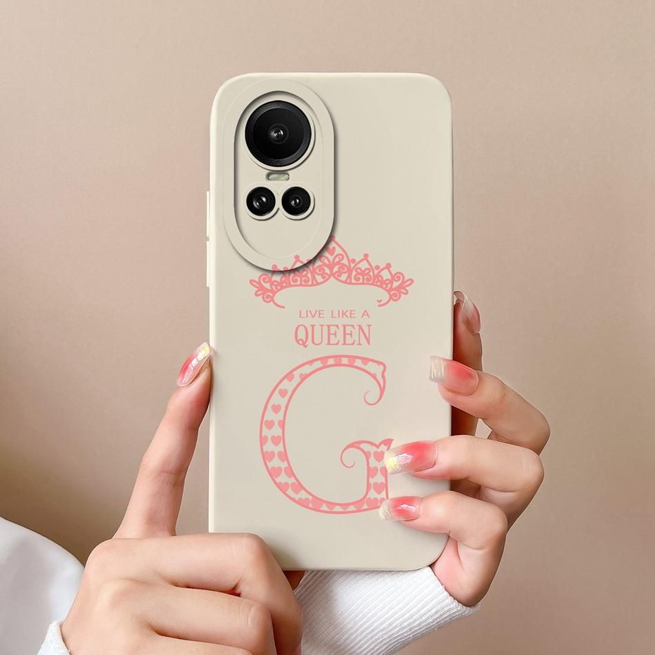 Letter Case For OnePlus Nord N20 SE N300 Simple Liquid Silicone Camera Protection Back Cover For 1+ Nord N20SE N 300 Funda Coque
