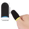 1 Pair  Mobile Game Sweat-Proof Fingers Gloves Touch Screen Thumbs Finger Sleeve