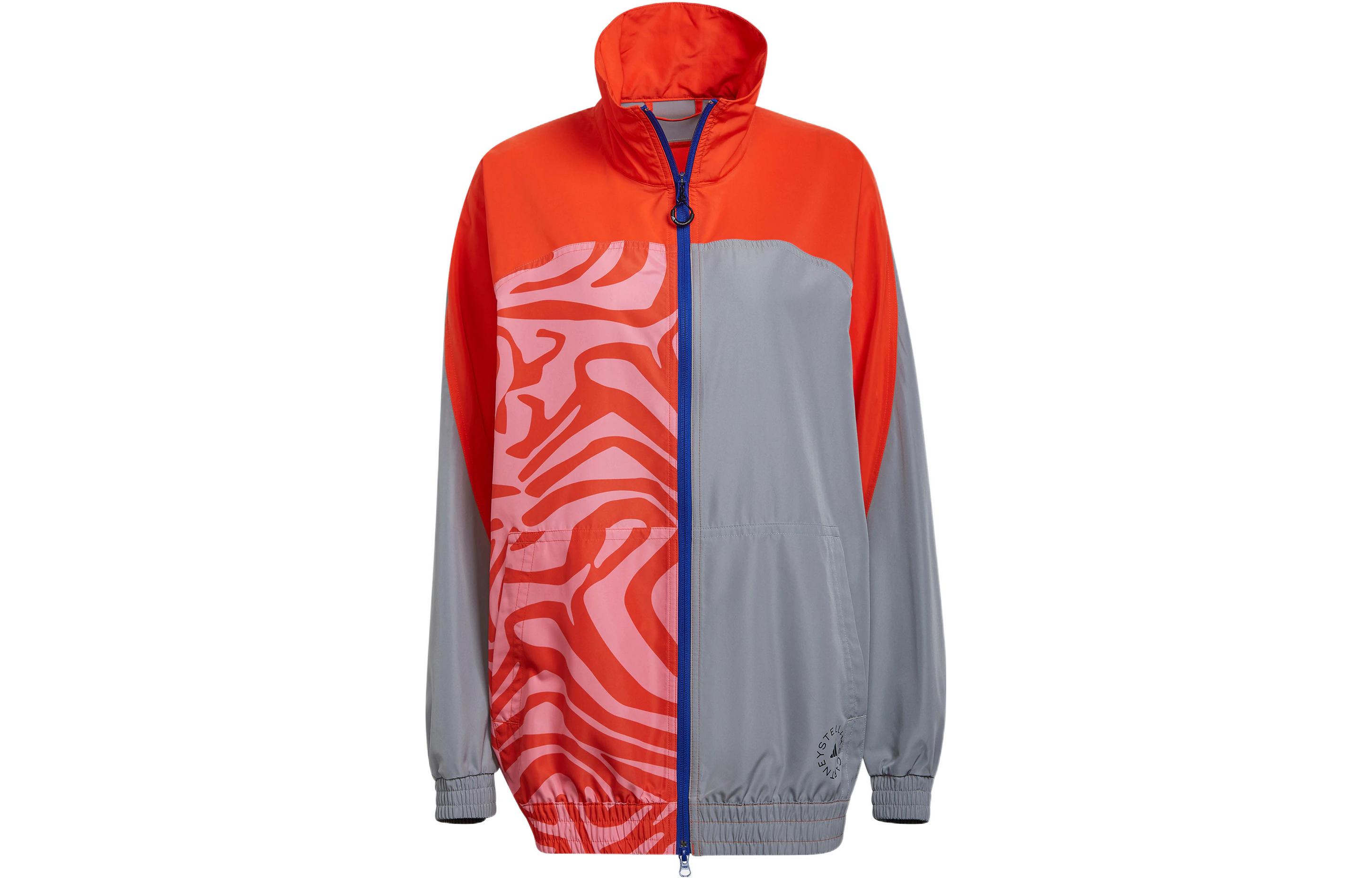 Adidas X Stella McCartney Jackets Women s Orange Lapel Moderate Other H59949 S