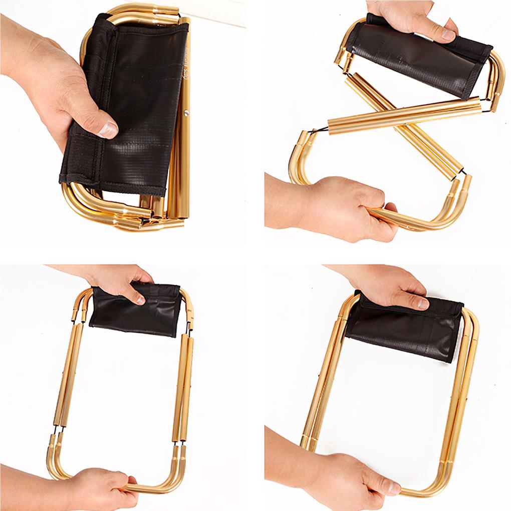 Folding Chair Small Size Foldable Design Camping Bench Rest Stools Barbecue Foldable Benches Outdoor Stool Furniture