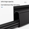 Cable Management Under Desk Channel Cable Raceway Cord Hider Desk Cable Tray No Drilling for Home Office Wire Organizer 40cm PVC