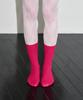 Meonseuinmeonseuaus Essential Ribbed Long Socks Bright Pink