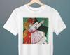 Curtain Design with Doll, Serge Sudeikin, Unisex T-Shirt, Art T-Shirt, Art Nouveau, Gift for Her, Gift for Him, Art Lover Gift