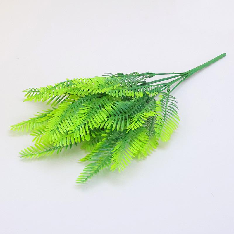 Synthetic Fern Leaf With Durable Plastic For Wedding Decor And Props Photography