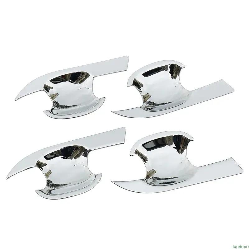 Abw For Toyota Rav4 Rav 4 Xa40 2014- Chrome Car Door Handle Bowl Cover Decor Trim Sticker Styling Accessories